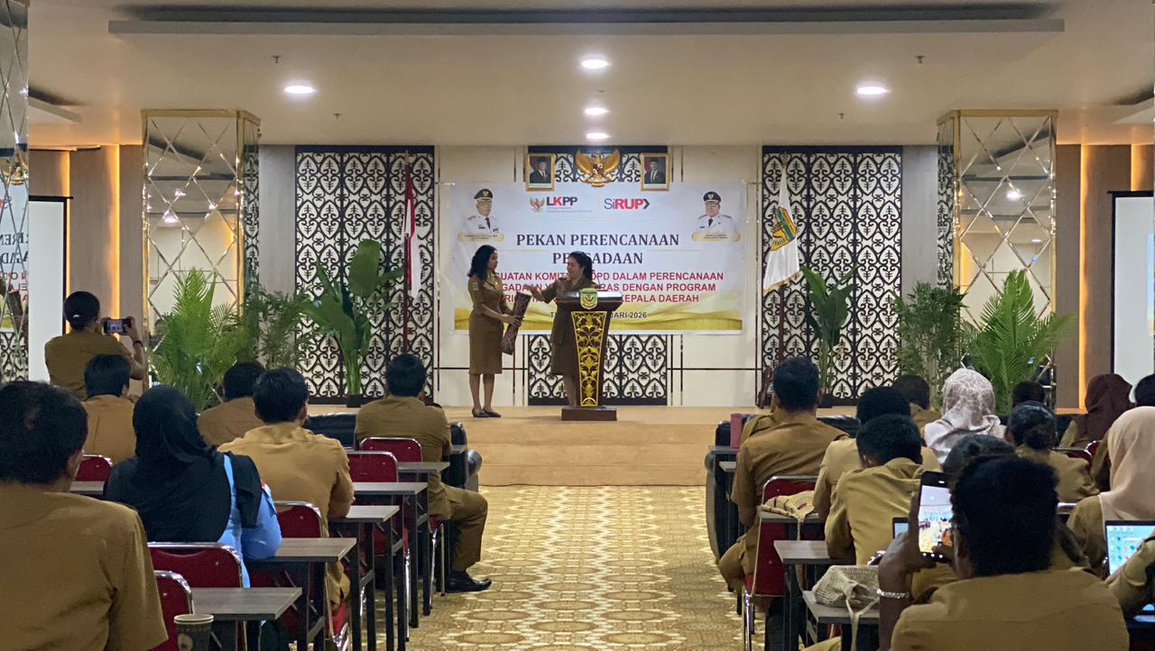 Pekan Perencanaan Pengadaan, Perkuat Komitmen OPD Selaraskan Program Prioritas Daerah